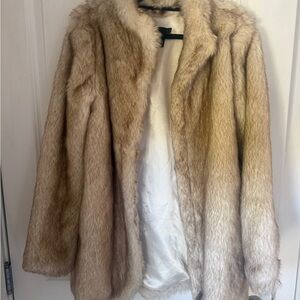 ASOS Cream Teddy Jacket